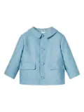 Gucci Kids GG-pattern peter-pan collar jacket - Blue