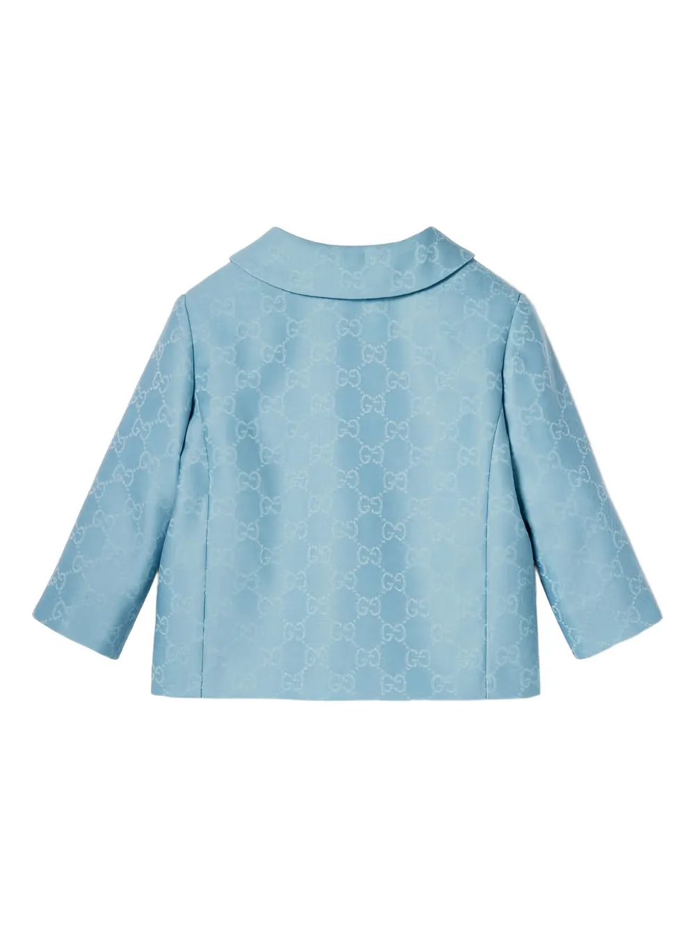 Gucci Kids GG-pattern peter-pan collar jacket | Rainwear | Image 2