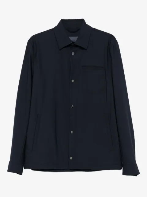 Herno button-fastening pocket jacket