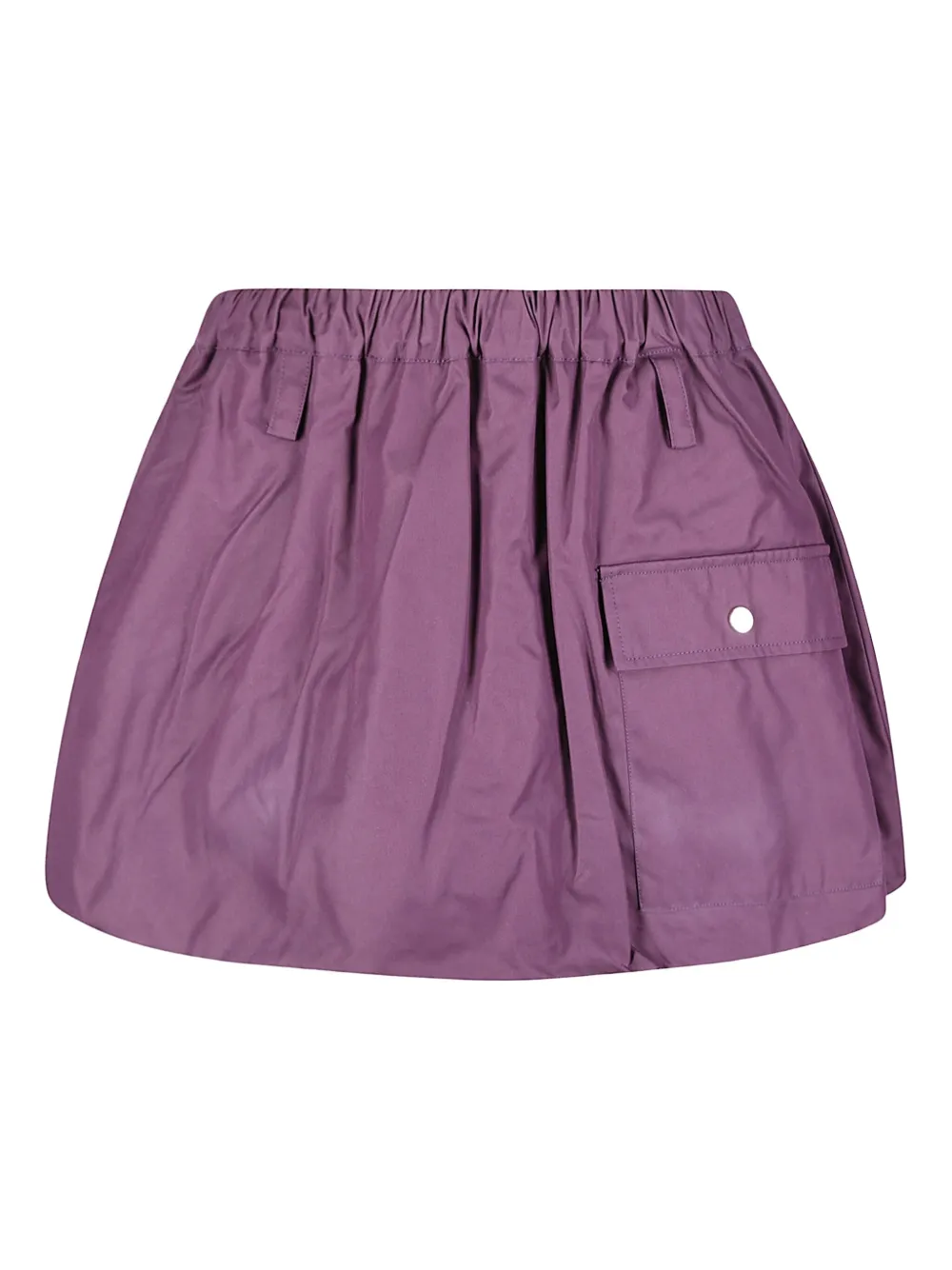 Baum Und Pferdgarten Simona elastic-waist pocket mini A-line skirt | Purple | Image 1