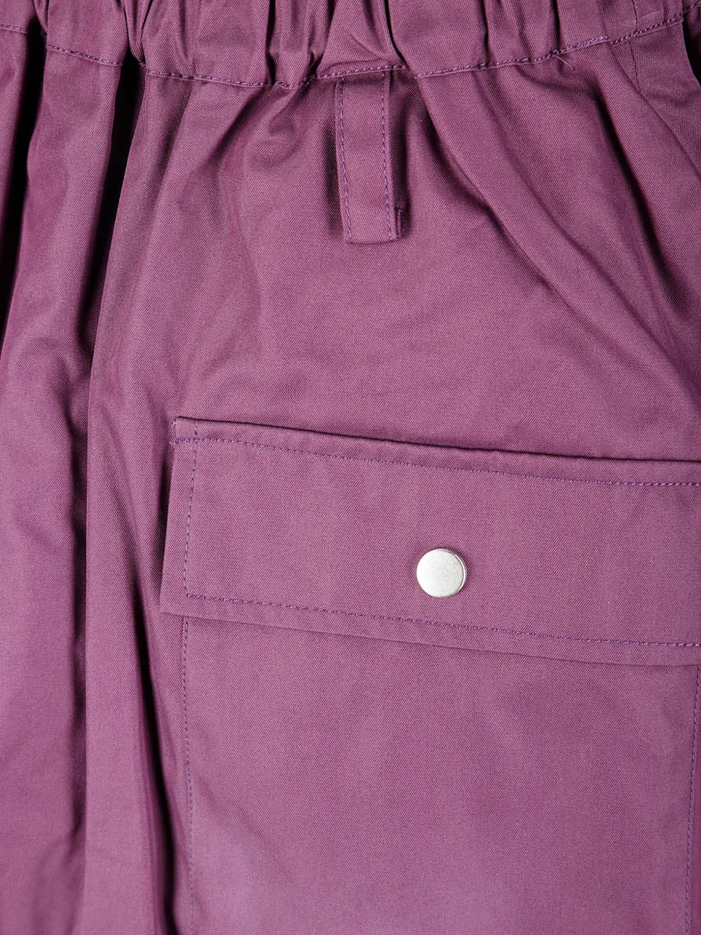 Baum Und Pferdgarten Simona Elastic-waist Pocket Mini A-line Skirt In Purple