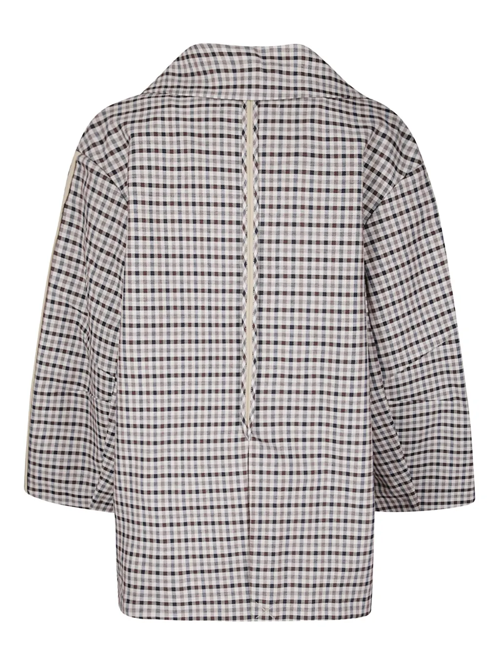 Baum Und Pferdgarten checked double-breasted coat | Oversized Coats | Image 2