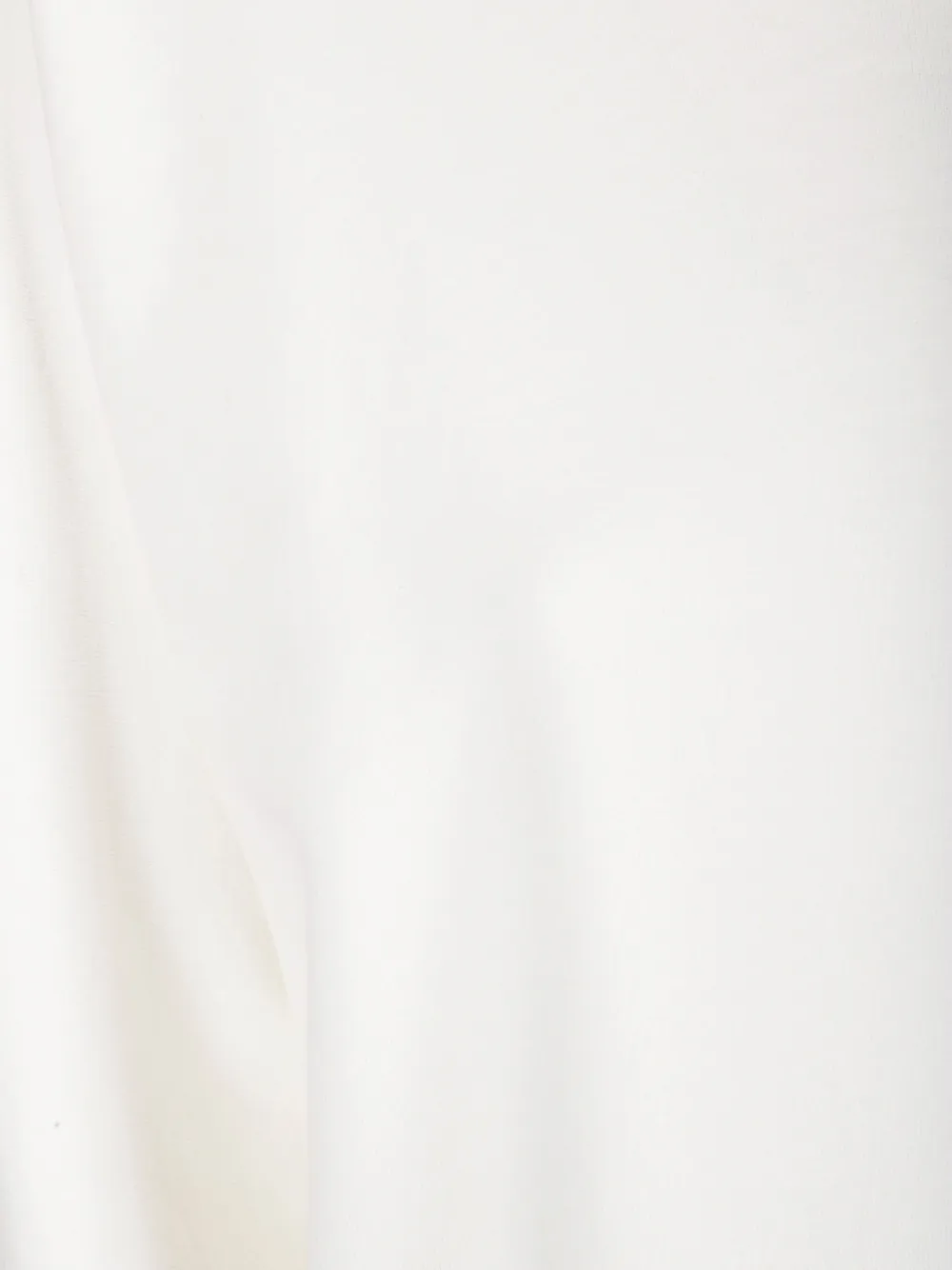 Cini Long-sleeved Crewneck Sweatshirt In White
