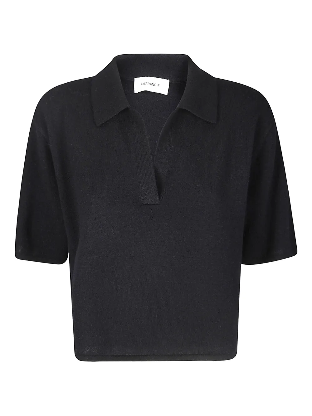Lisa Yang Polo-neck Cashmere Sweater In Blue