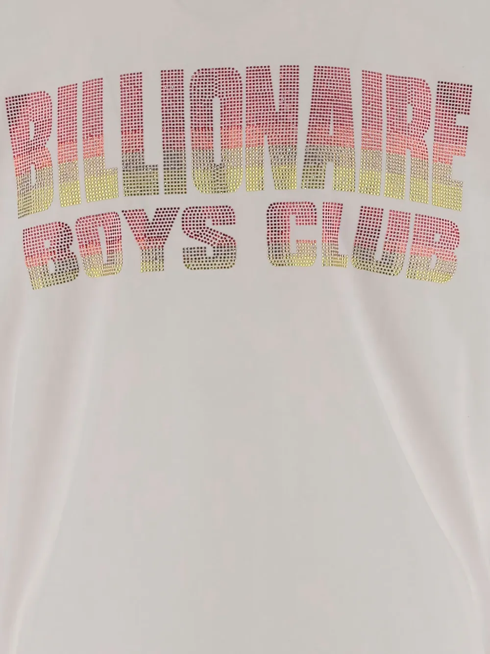 Billionaire T-shirt met logoprint Wit