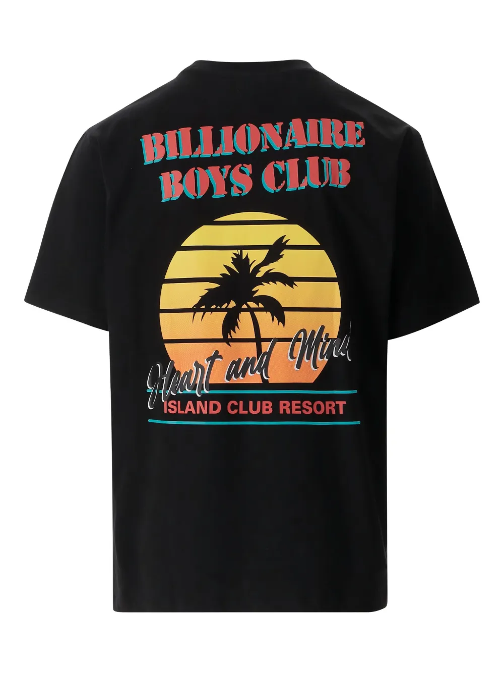Billionaire astronaut-print cotton T-shirt - Zwart