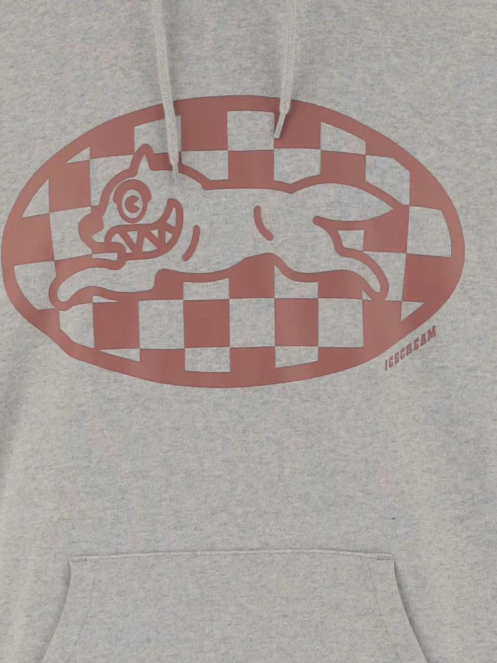 ICECREAM Hoodie met print Grijs