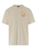 Billionaire astronaut-print short-sleeve T-shirt - Neutrals