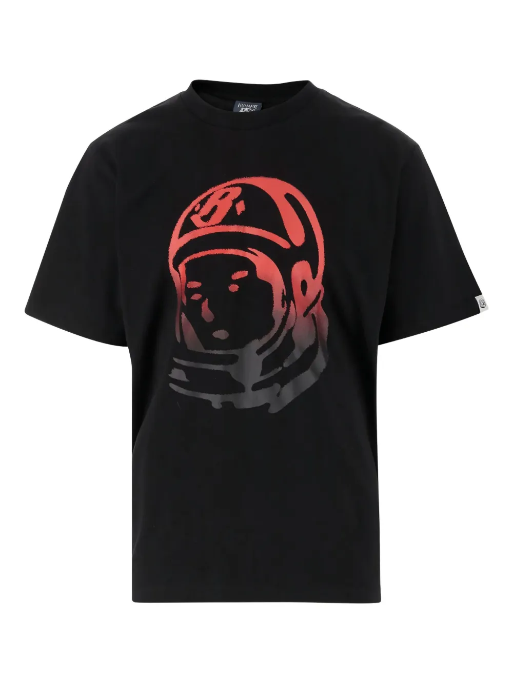 Billionaire astronaut-head T-shirt | Black | Image 1