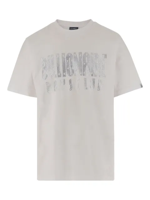 Billionaire Boys Club rhinestone-embellished logo T-shirt