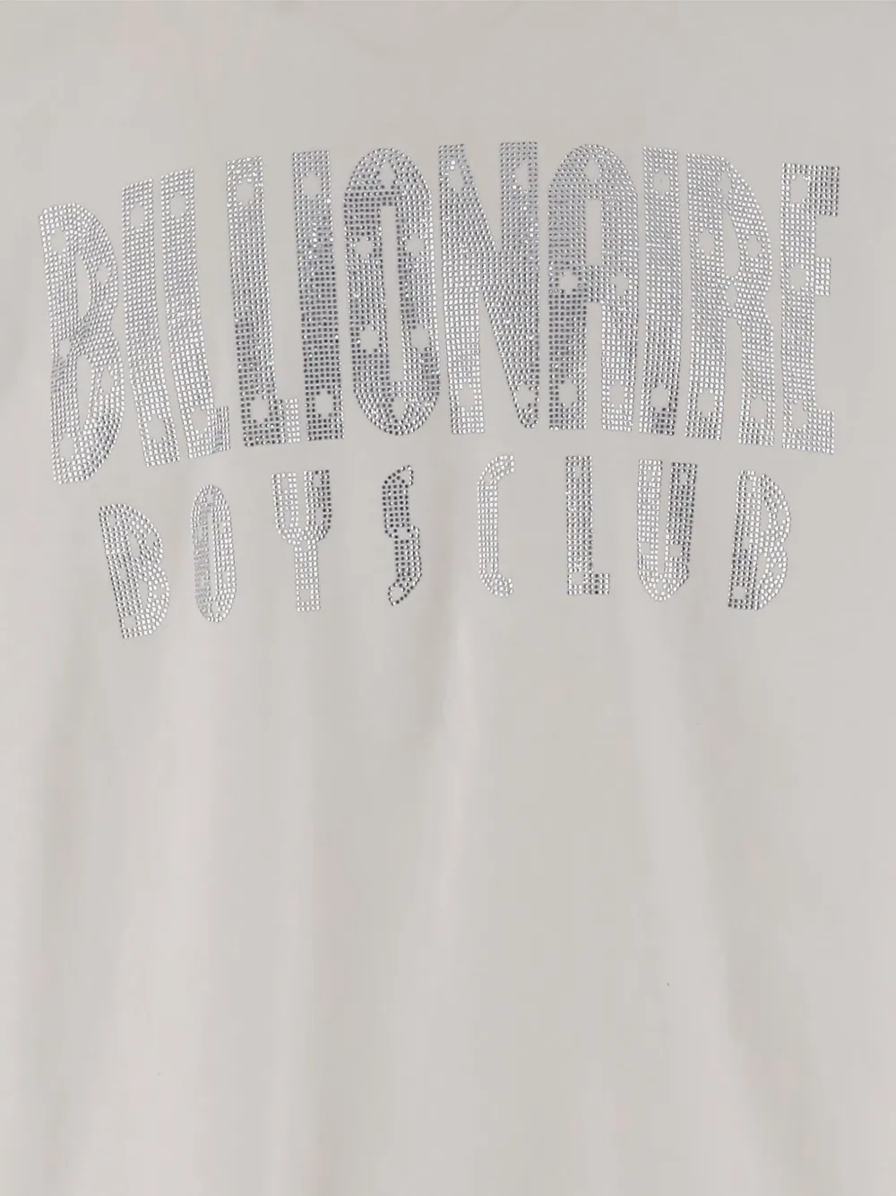 Billionaire Boys Club T-shirt verfraaid met kristallen Wit