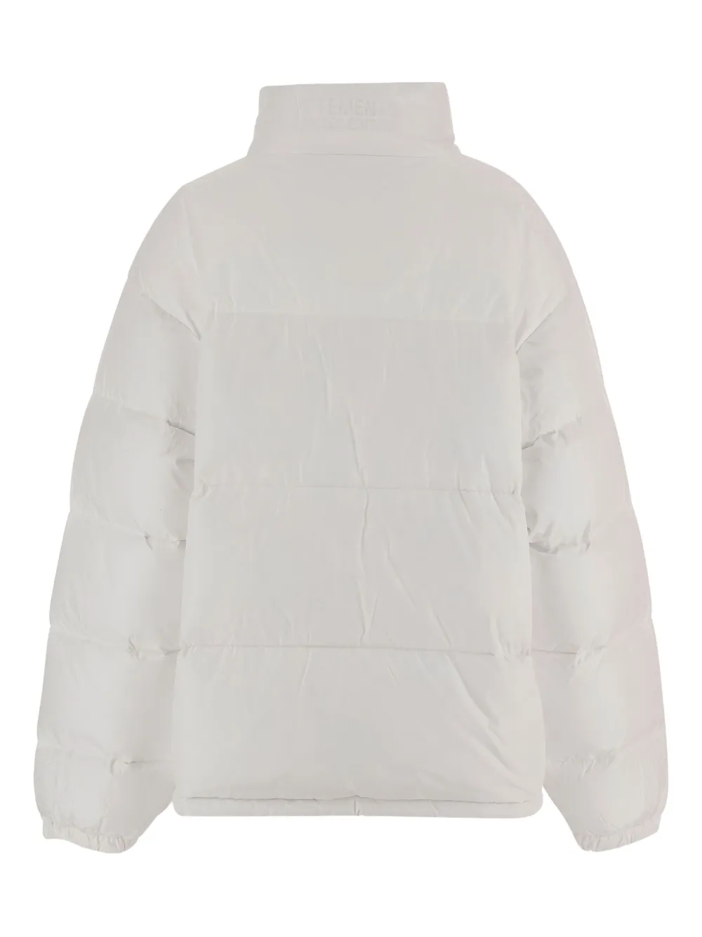 Vetements Quilted Puffer Jacket In White