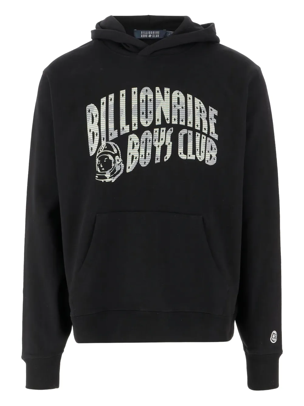 Billionaire astronaut-embellished cotton sweatshirt | Black | Image 1