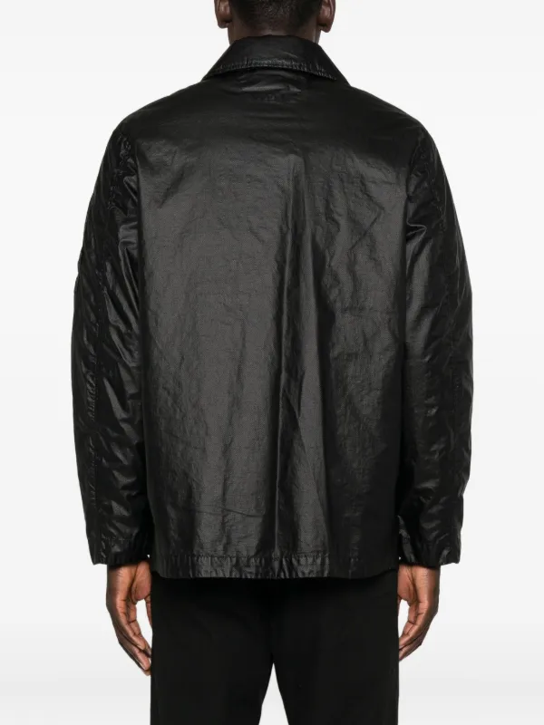 Company Lens-detail button-fastening Jacket Black FARFETCH PH