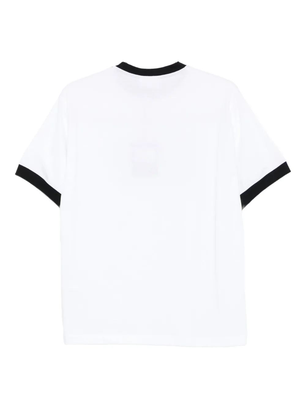 Gcds Graphic-print Ringer T-shirt In White