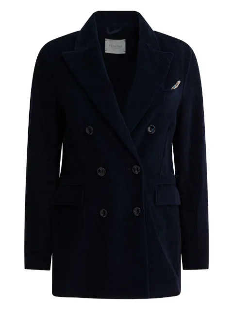 Circolo 1901 blazer de pana con doble botonadura