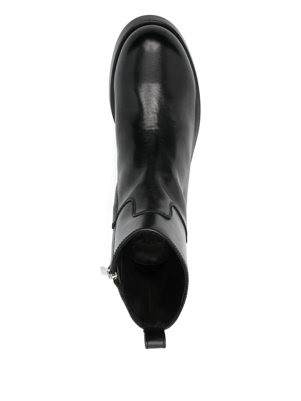 Officine Creative zip-detail leather boots Black