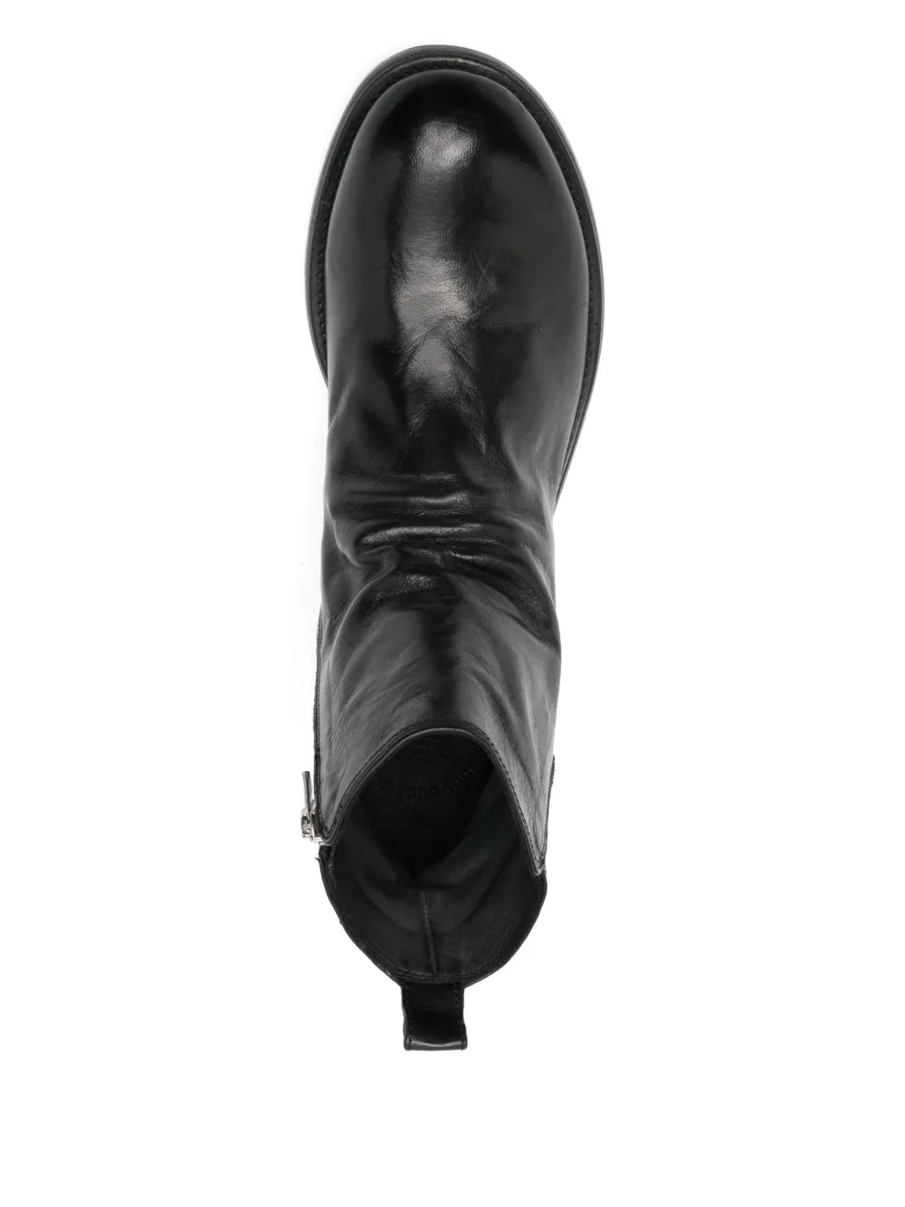 Officine Creative zip-detail leather boots Black