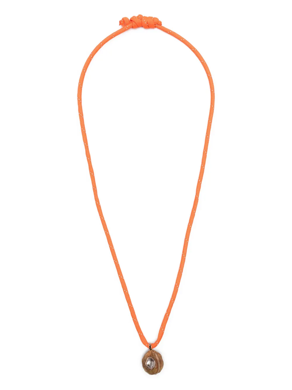 Dezso 18K rose gold Coquito diamond necklace - Rosa