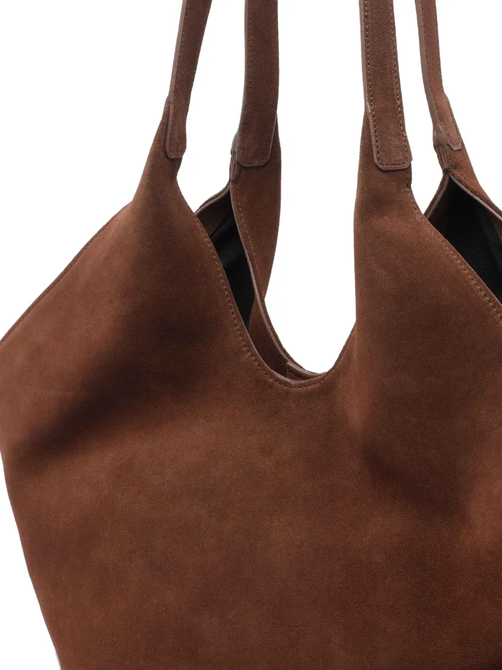 Aesther Ekme Phantom suède shopper Bruin