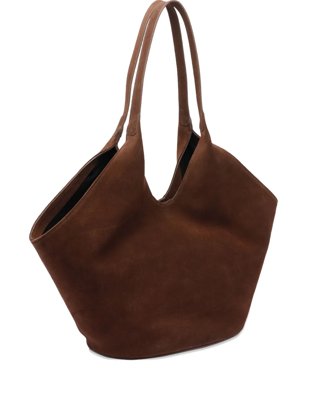 Aesther Ekme phantom suede tote bag | Brown | Image 1