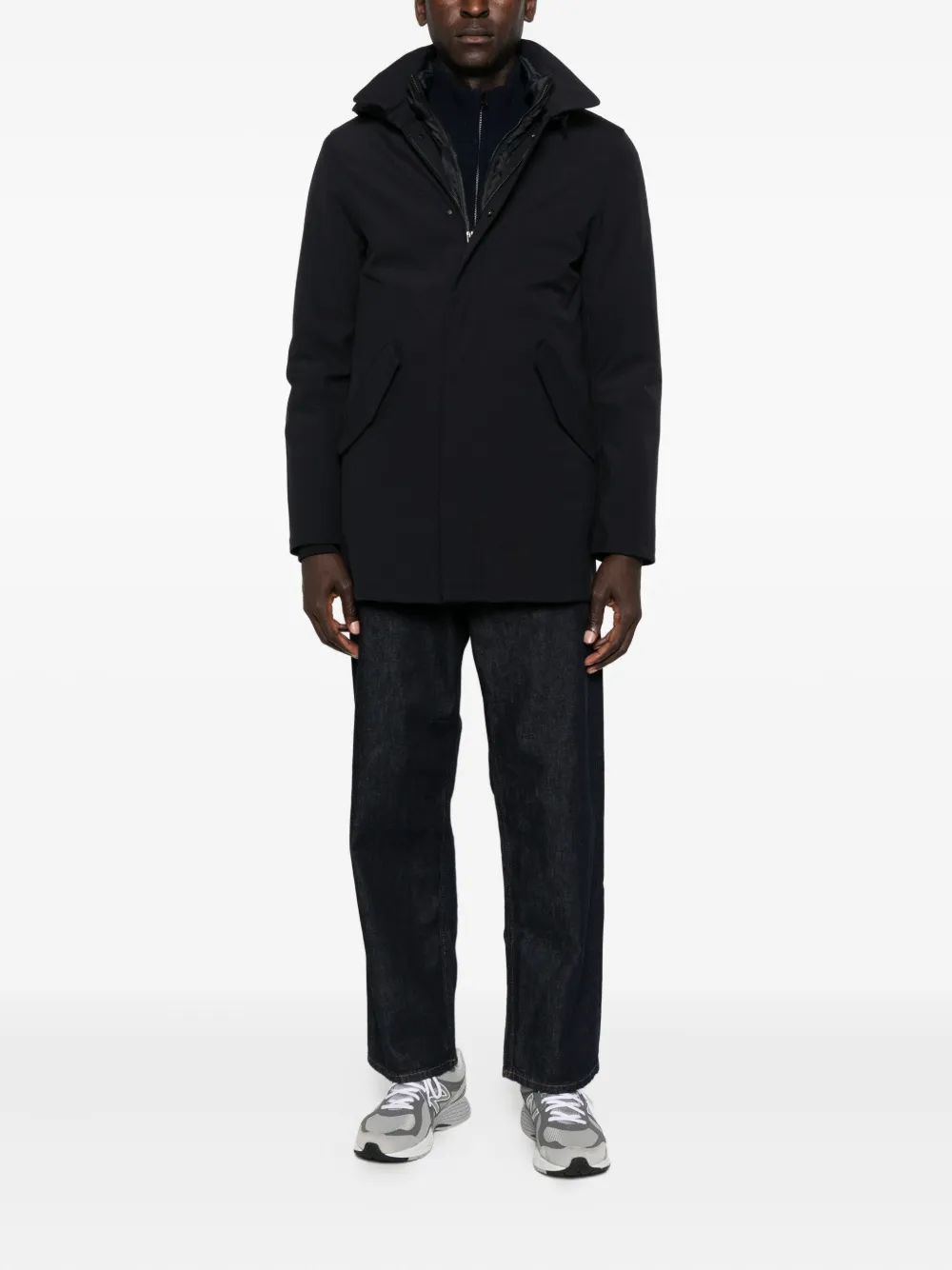People Of Shibuya hooded flap-pocket coat | Raincoats | Image 2