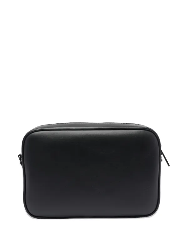 FENDI FF-logo Zip Bag | Black | FARFETCH