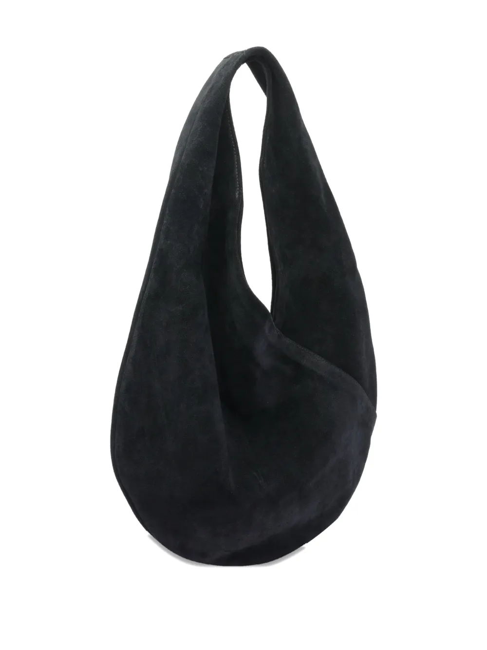 Aesther Ekme Single-handle Suede Shoulder Bag In Black