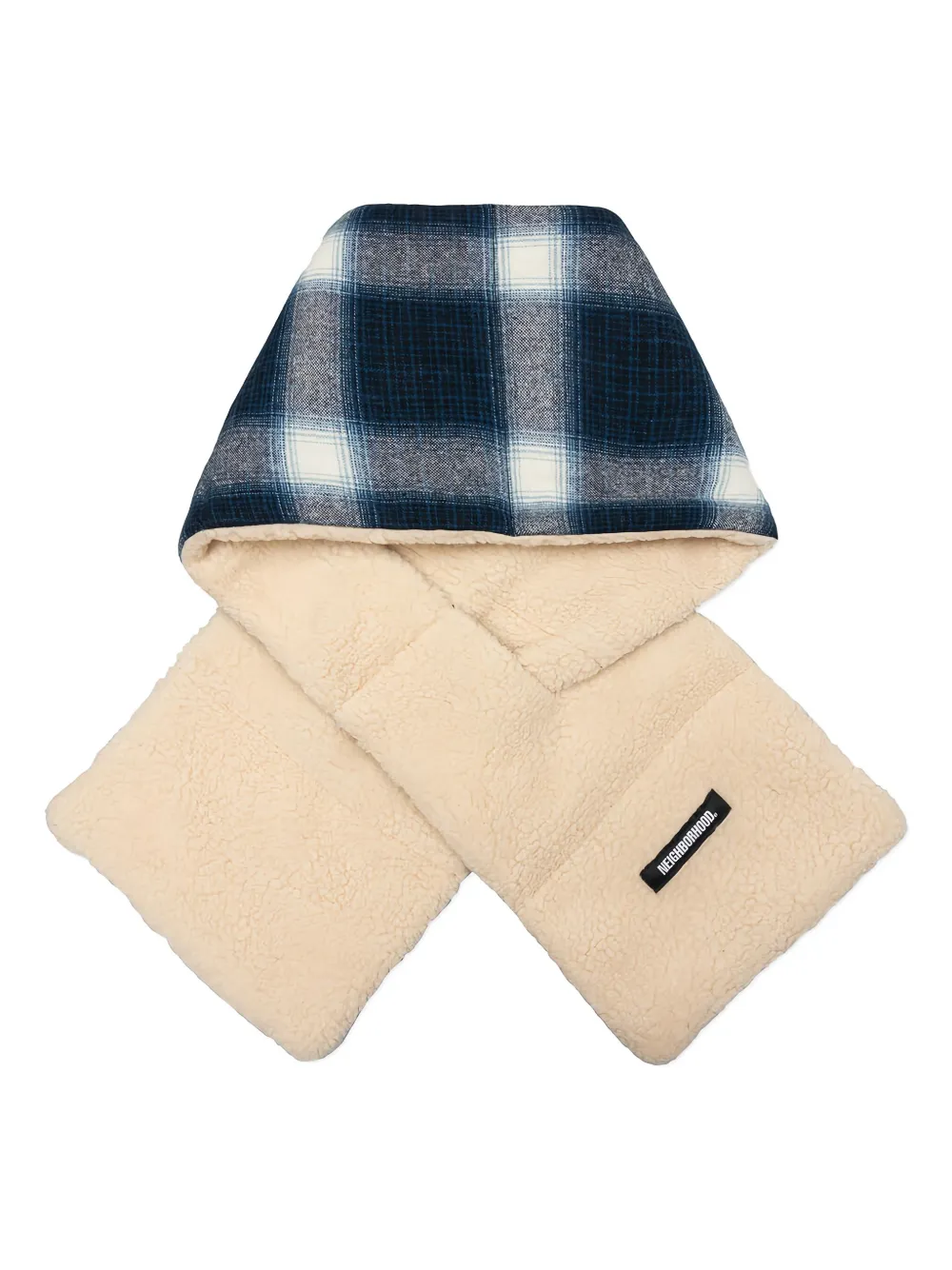 Neighborhood x Pendleton .WO check boa muffler | Blue | Image 1
