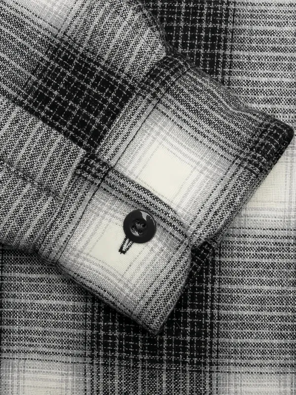 Neighborhood check-pattern Shirt | Black | FARFETCH ZA