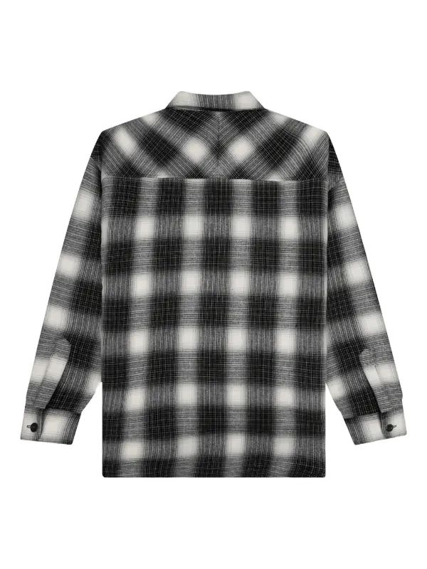 Neighborhood check-pattern Shirt | Black | FARFETCH ZA