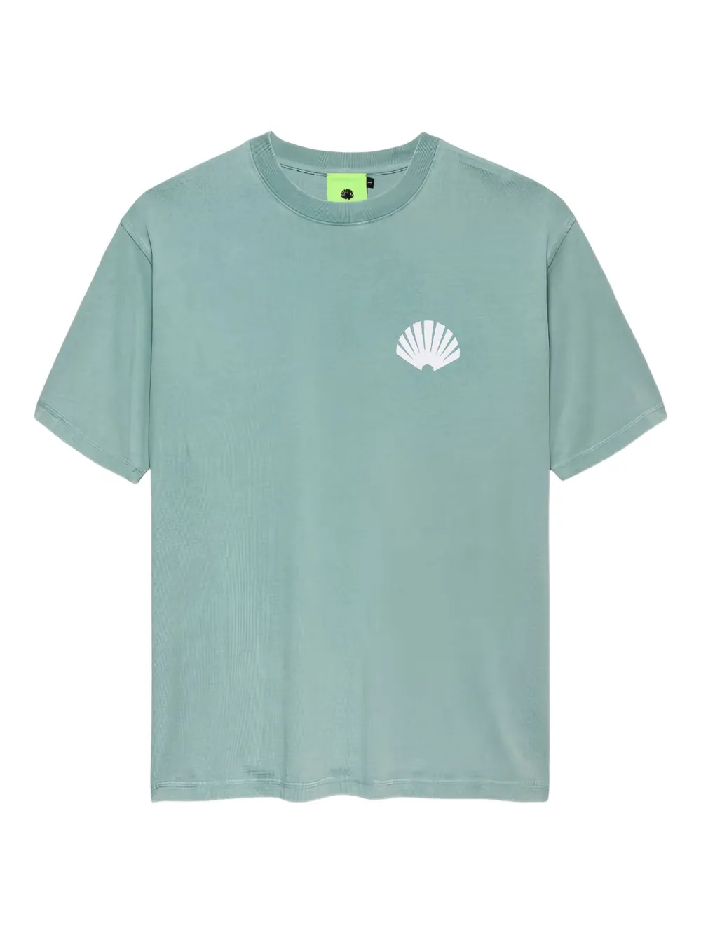 NEW AMSTERDAM shell-logo T-shirt | Green | Image 1