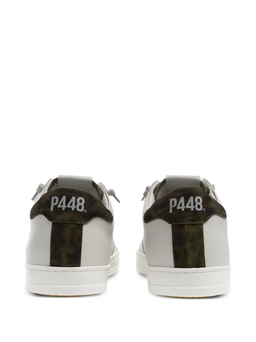 P448 John sneakers met geperforeerde details en suède vlak Wit