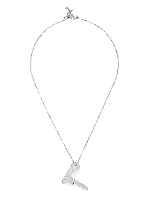 Raf Simons collar Key on Hanger pequeño
