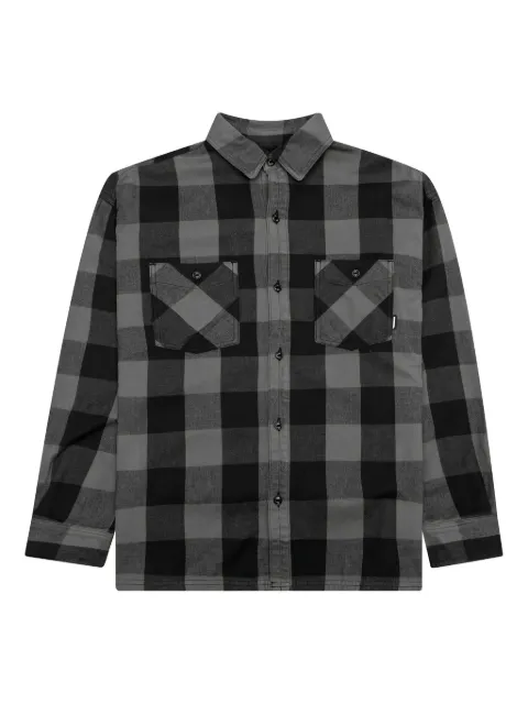 Neighborhood camisa con cuadros estampados