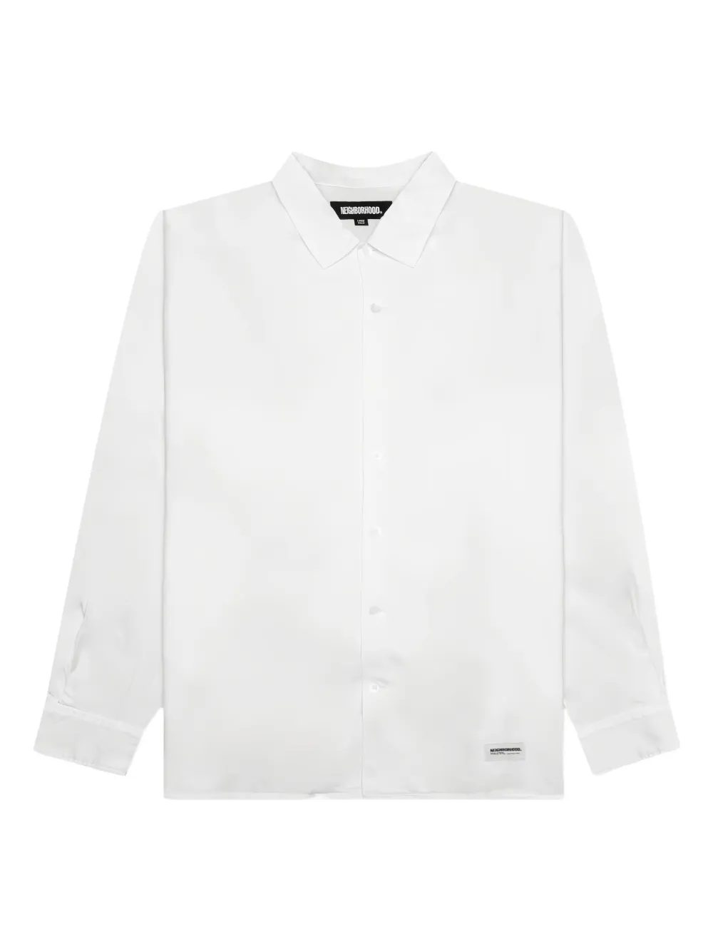 Neighborhood logo-print shirt | White | Image 1