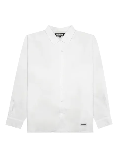 Neighborhood camisa con logo estampado