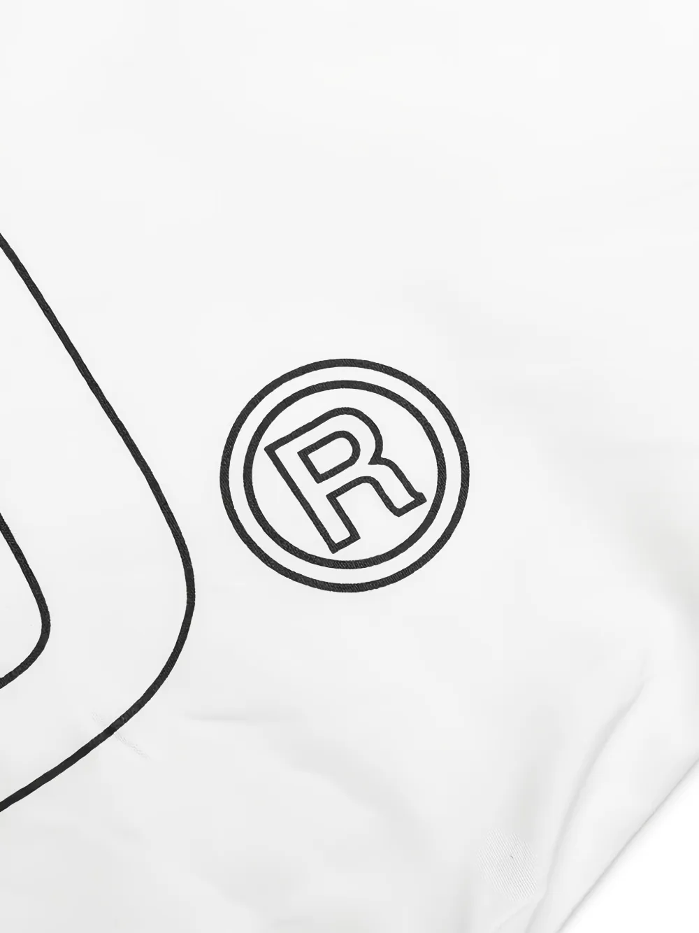 Neighborhood Logo-print Shirt In White