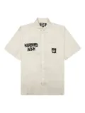 Neighborhood graphic-print shirt - Neutrals
