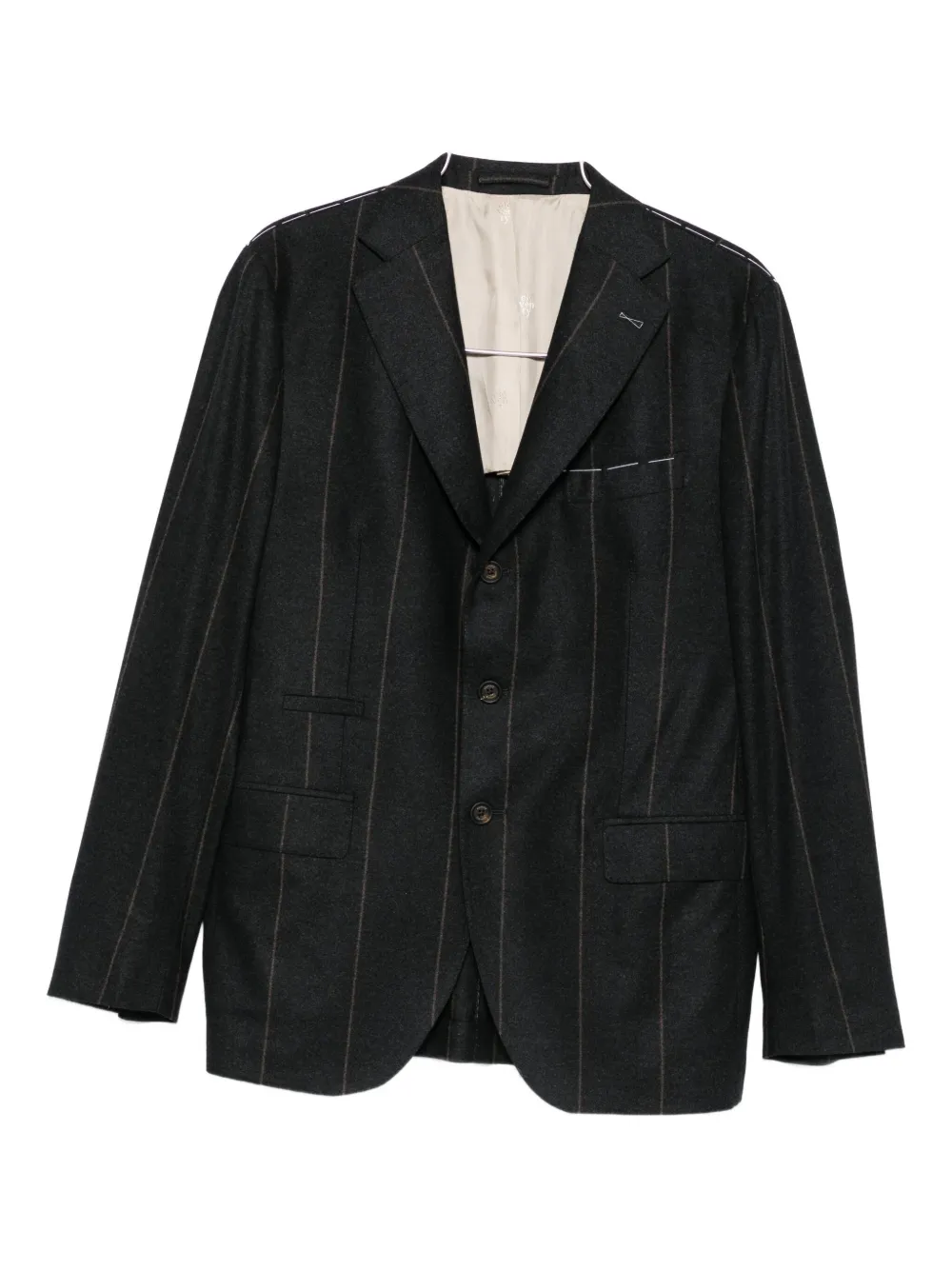 Eleventy pinstripe wool-blend suit | Black | Image 1