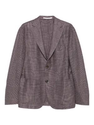 Thom Browne チェック ジャケット | グレー | FARFETCH JP