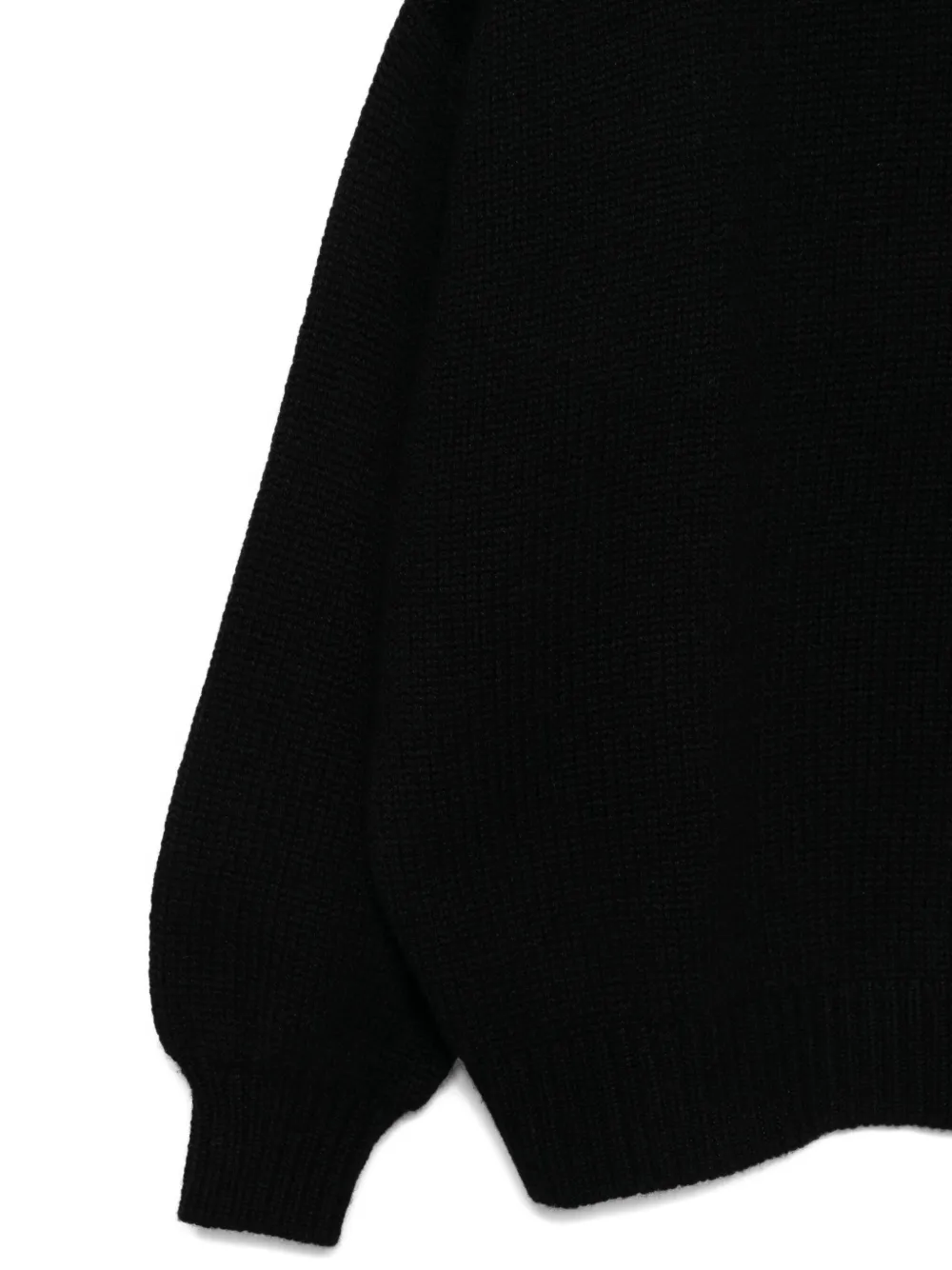 Liska Sandra trui met ballonmouwen Zwart