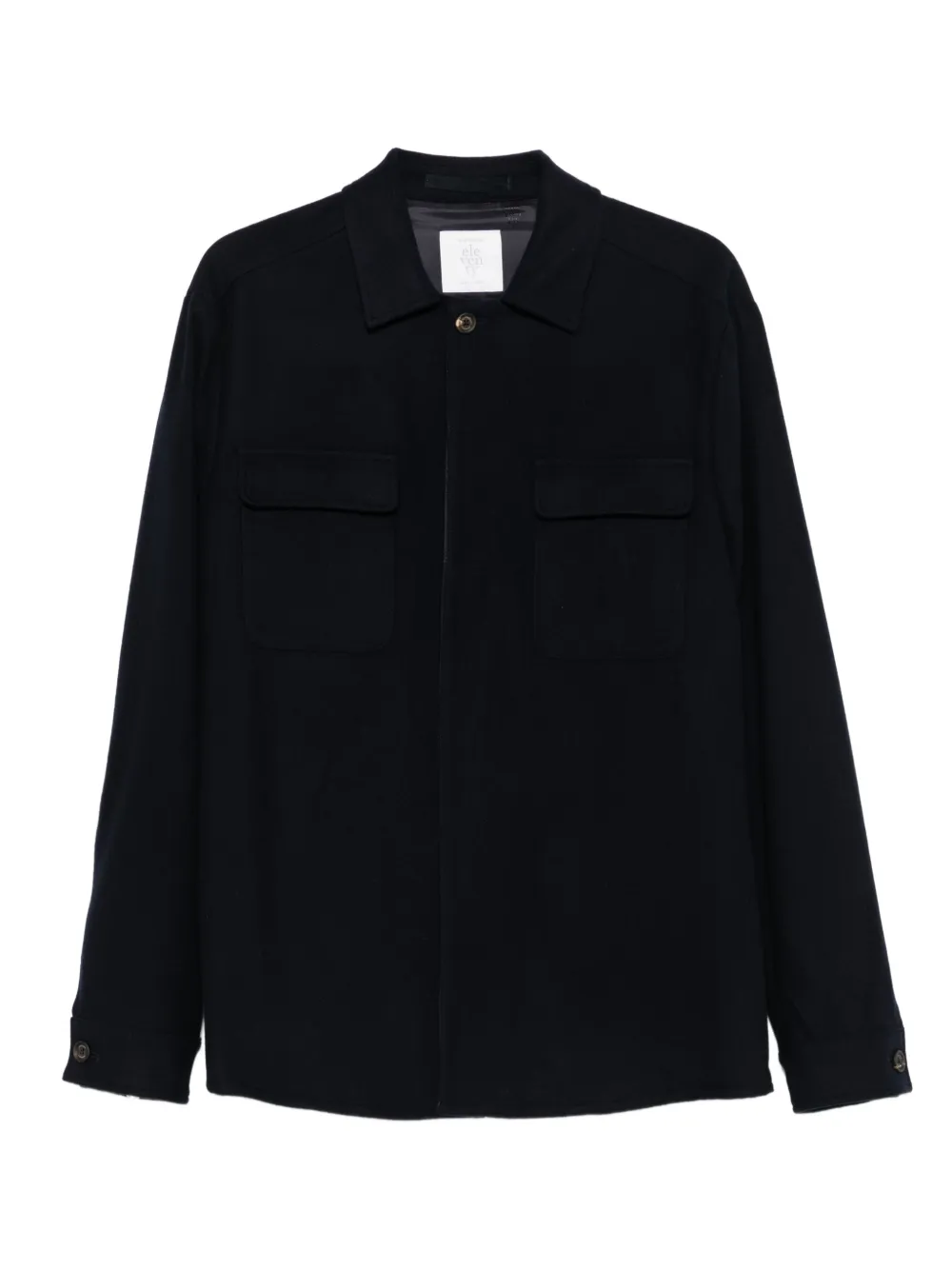 Eleventy flap-pocket wool jacket | Blue | Image 1