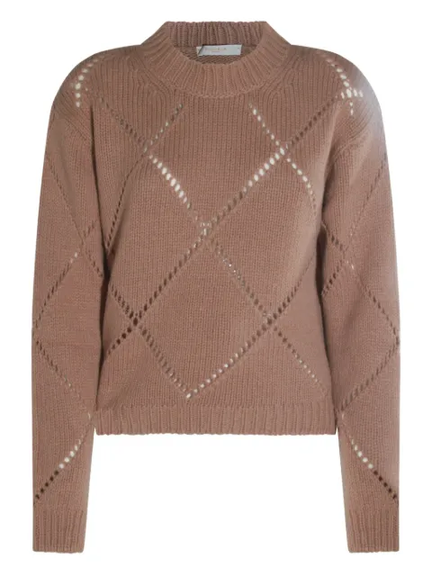 Zanone diamond-pattern knit sweater