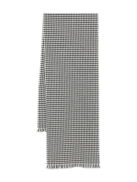 TOM FORD houndstooth-pattern scarf