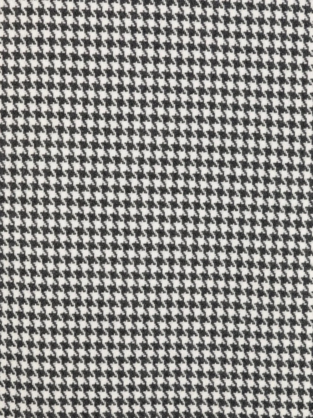TOM FORD houndstooth-pattern scarf - Zwart