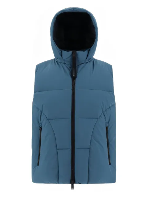 Herno hooded zip gilet