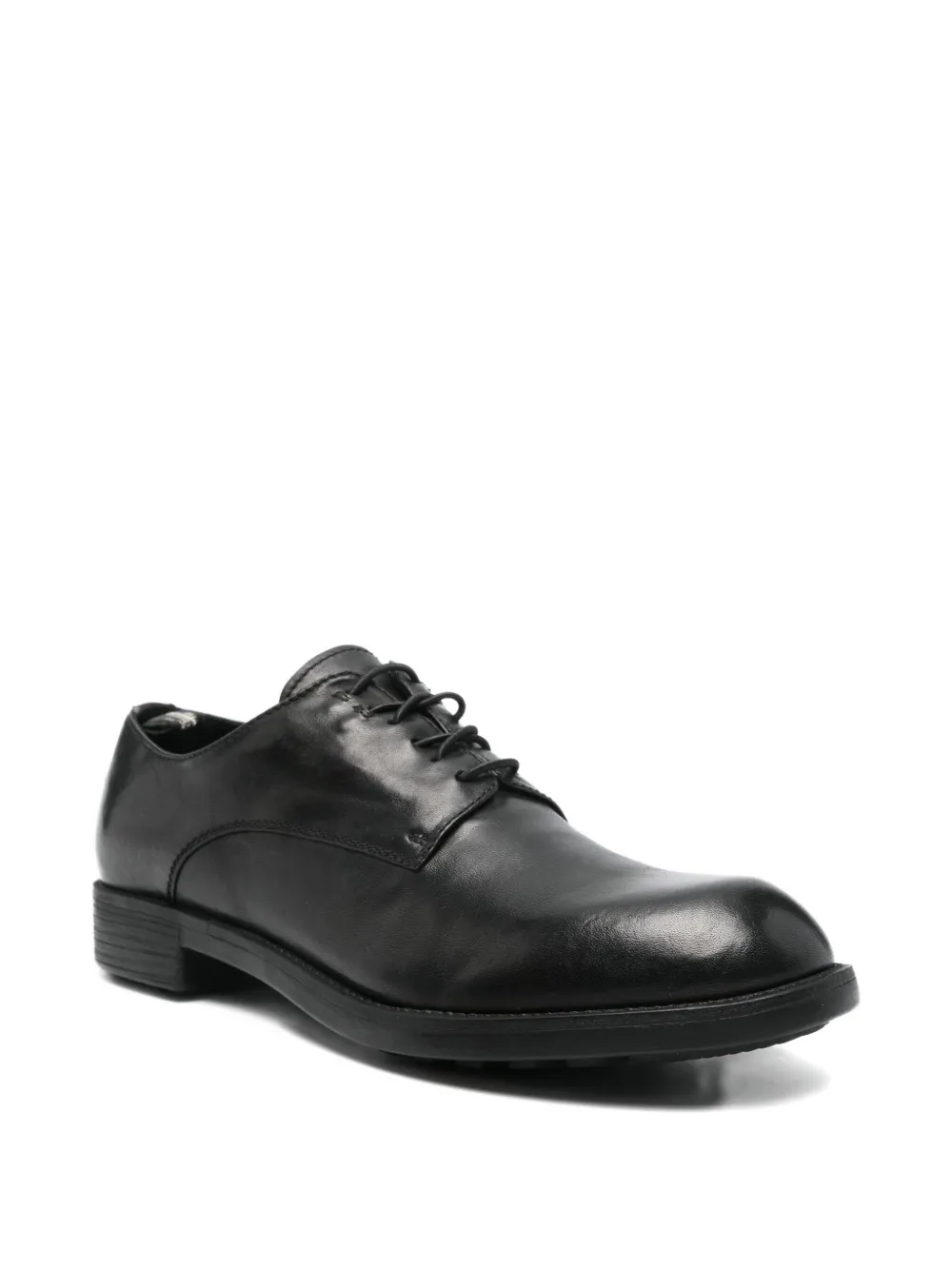 Officine Creative lace-up leather derby shoes Black