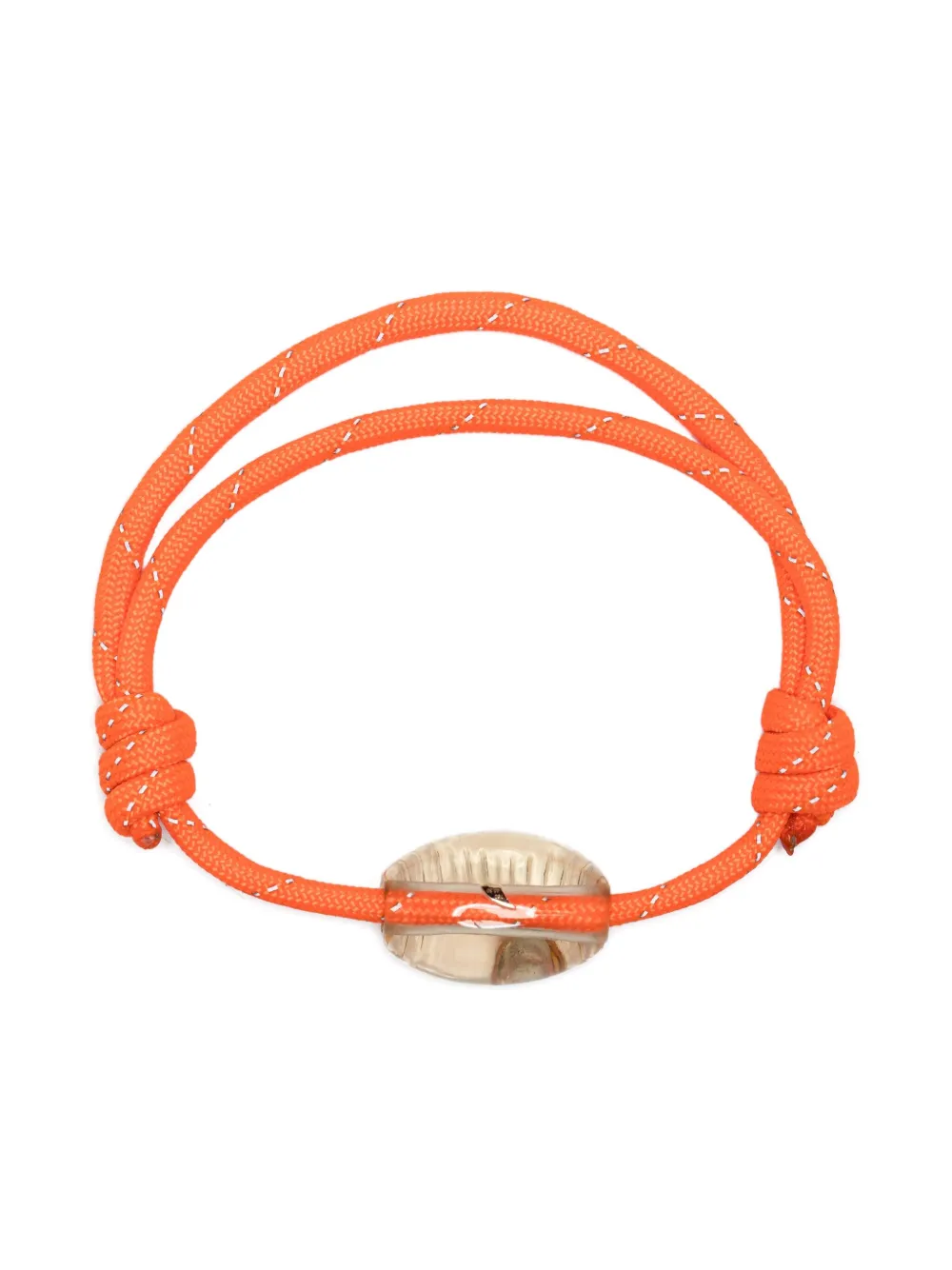 Dezso 18k Rose Gold Cowry Bracelet In Pink