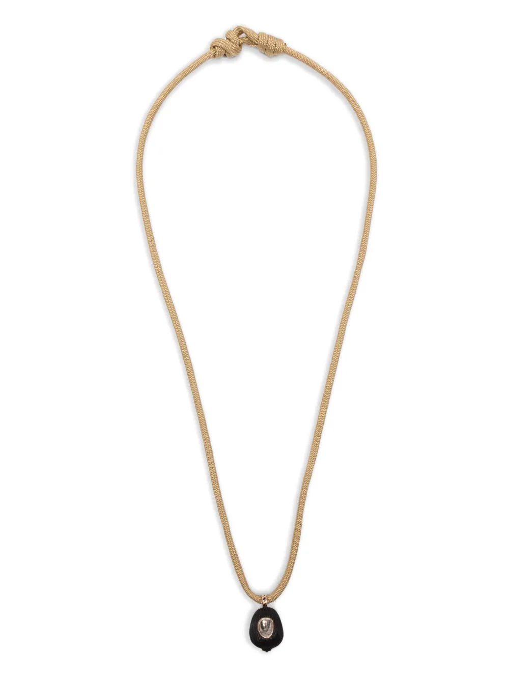 Dezso 18K rose gold Coquito diamond necklace - Rosa